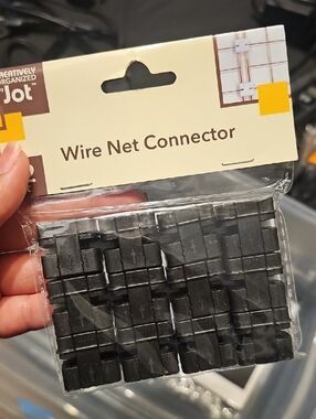 Wire Net Connector - Black